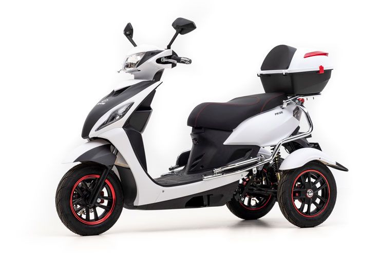 Driewielscooter Pride Front left