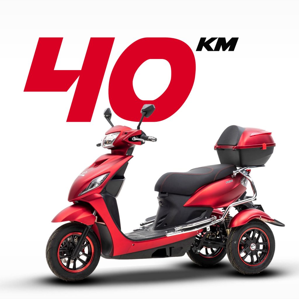 Driewielscooter Pride Max Range