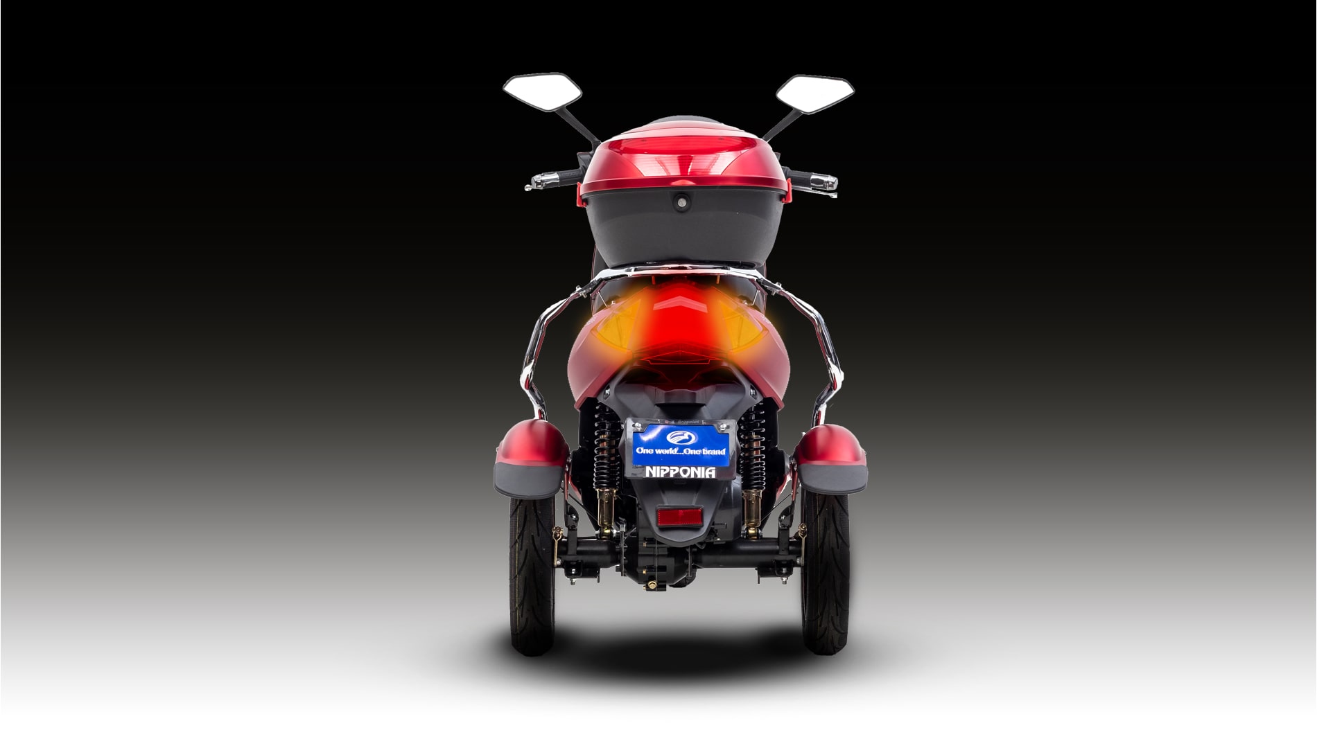 Nipponia Driewielscooter Pride Rear